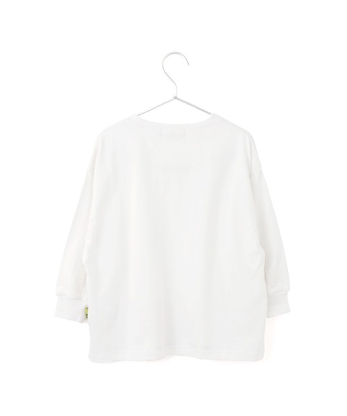 「MAKE YOUR DAY」 「KIDS」長袖カットソー 150 クリーム キッズ_画像3