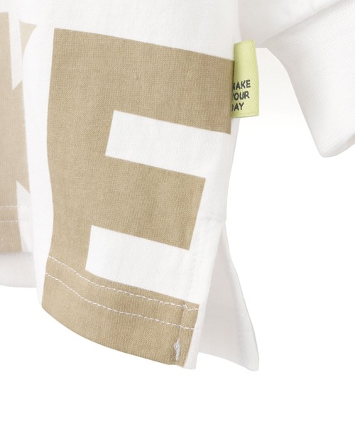 「MAKE YOUR DAY」 「KIDS」長袖カットソー 150 クリーム キッズ_画像7