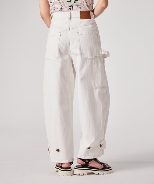 PS Paul Smith チノパン ウィメンズ コントラストステッチ