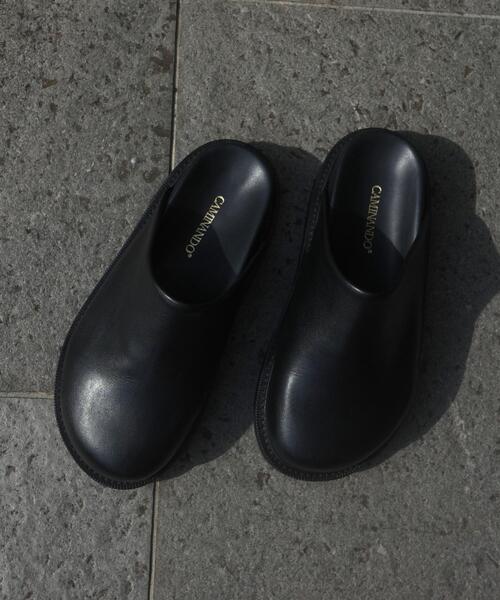 「CAMINANDO」 シューズ 38 ブラック レディース_画像7