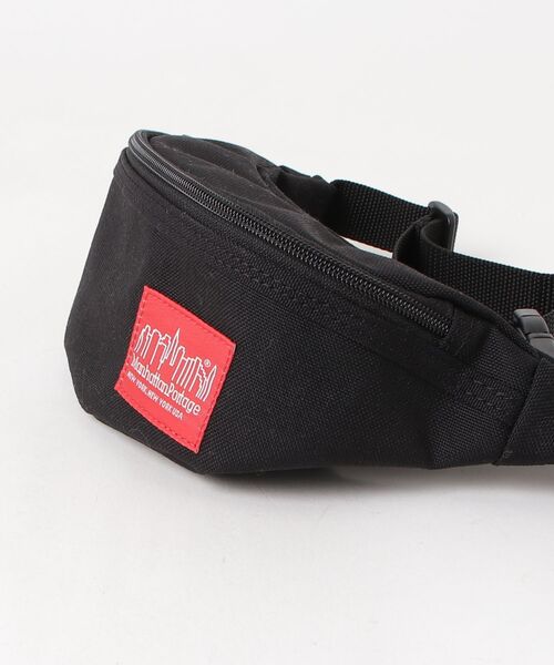 「Manhattan Portage」 ワンポイントウエストバッグ - ブラック レディース_画像3