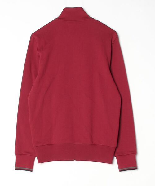 「FRED PERRY」 カーディガン S レッド レディースの画像
