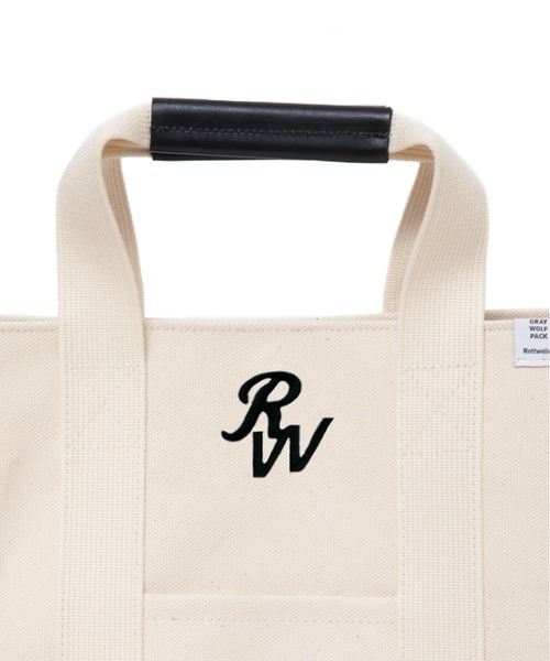 「ROTTWEILER」 トートバッグ ONESIZE ホワイト メンズ_画像3