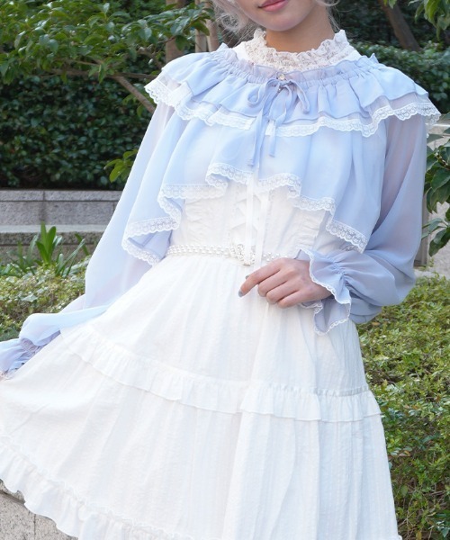 axes femme POETIQUE カーディガン 2WAYオフショルボレロ