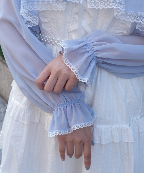 axes femme POETIQUE カーディガン 2WAYオフショルボレロ