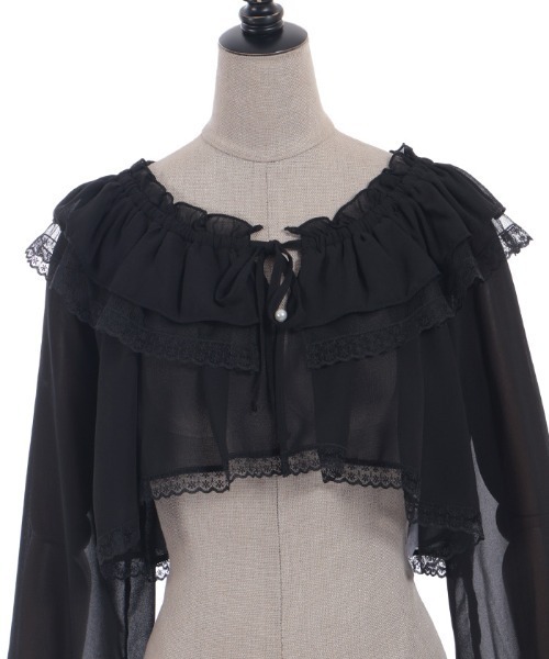 axes femme POETIQUE カーディガン 2WAYオフショルボレロ
