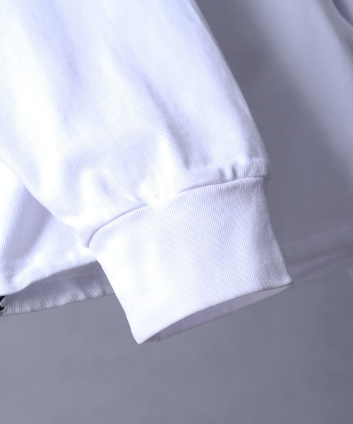 「welise」 長袖Tシャツ M ホワイト系その他 メンズ_画像4