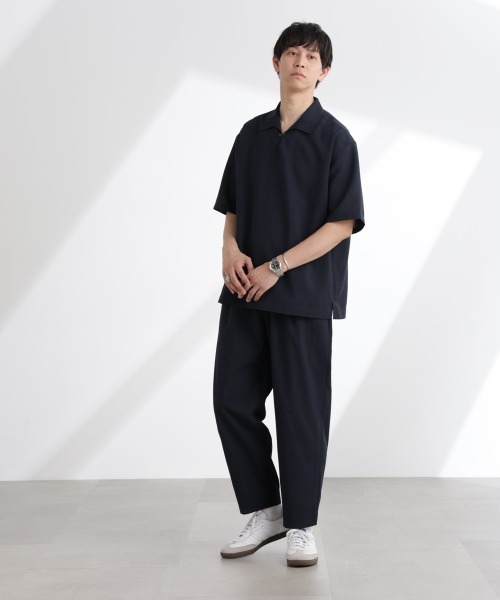 「NANO universe」 パンツ M ライトグレー メンズ_画像7
