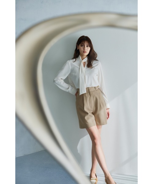 Her lip to ショートパンツ Sサイズ Her lip to ハーフパンツ S ベージュ レディース : ZOZOTOWN Yahoo!店