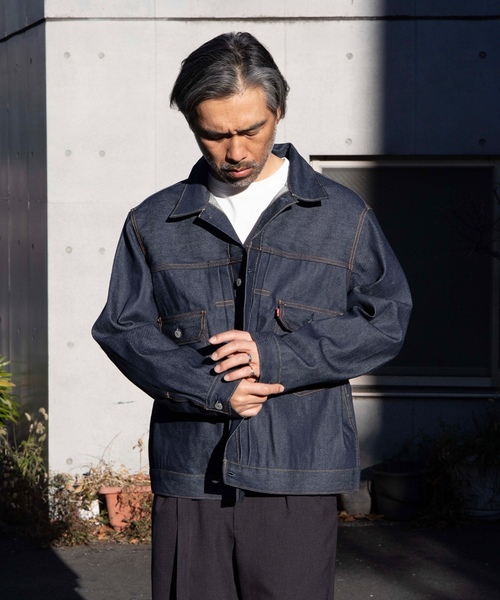 Levi's（リーバイス） デニムジャケット - ダークブルー メンズ