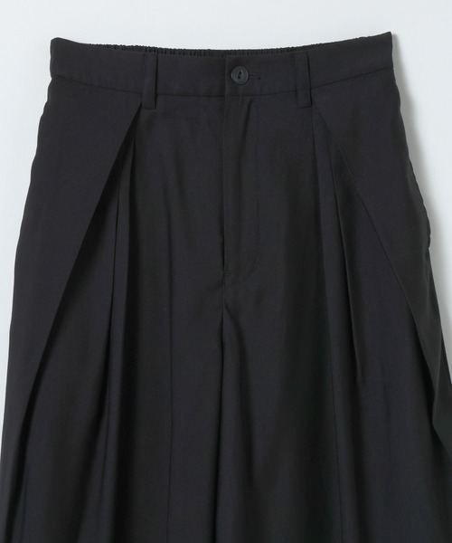 ワイドパンツ ハーフパンツ パンツ 短パン ディープタックハーフパンツ/782981 レディース | JEANASIS | 10