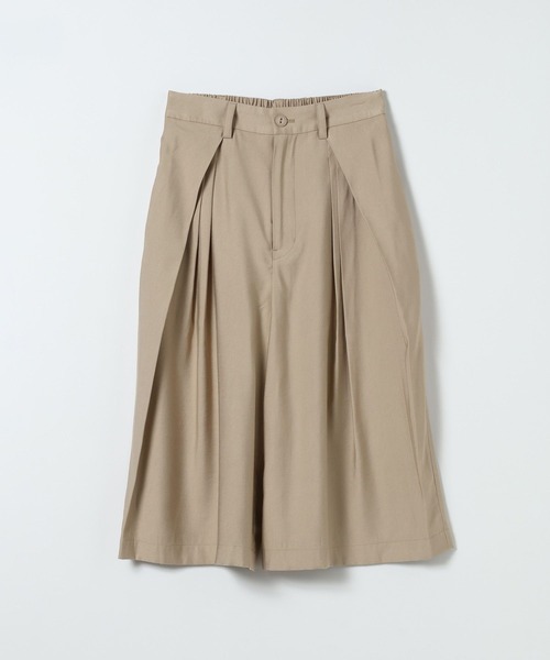 ワイドパンツ ハーフパンツ パンツ 短パン ディープタックハーフパンツ/782981 レディース | JEANASIS | 15
