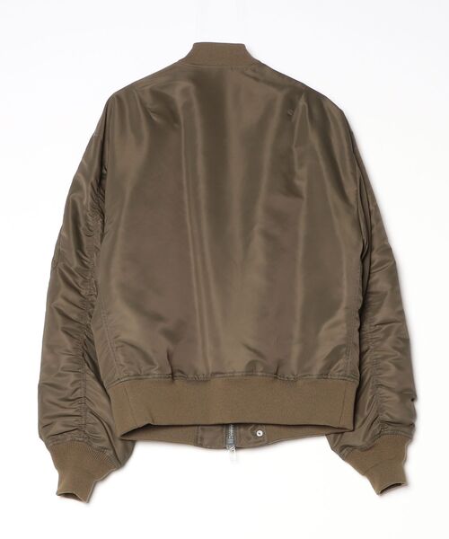 ma1 ma-1 「JOHN LAWRENCE SULLIVAN」NYLON TWILL DOUBLE FRONT BOMBER JACKET メンズの画像