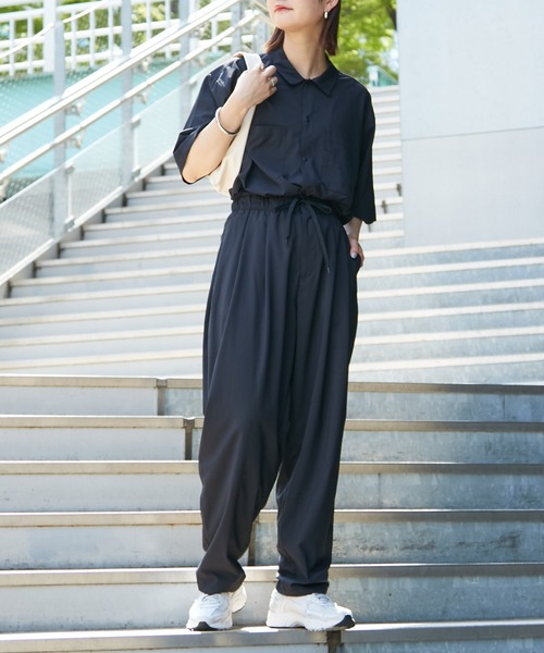 「Franklin Climbing」 半袖シャツ LARGE バイオレット レディース_画像4