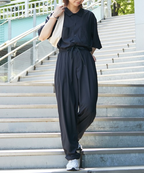 「Franklin Climbing」 半袖シャツ LARGE バイオレット レディース_画像8