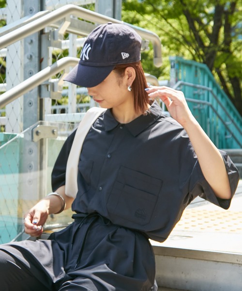 「Franklin Climbing」 半袖シャツ LARGE バイオレット レディース_画像9
