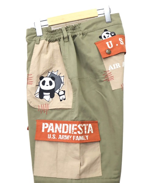 「PANDIESTA」 カーゴパンツ M ベージュ メンズ_画像9