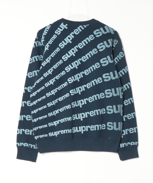 【希少】正規品美品　supreme シュプリーム　スウェット　トレーナー　紺色 Supreme（シュプリーム） スウェットカットソー S ネイビー メンズ