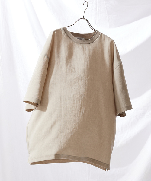 「JOURNAL STANDARD」 半袖シャツ MEDIUM グレー メンズ_画像2
