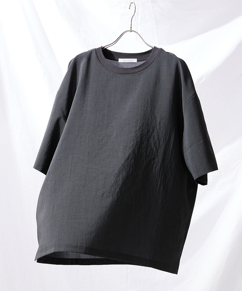 「JOURNAL STANDARD」 半袖シャツ MEDIUM グレー メンズ_画像6