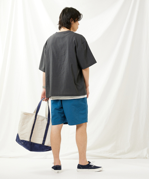 「JOURNAL STANDARD」 半袖シャツ MEDIUM グレー メンズ_画像9