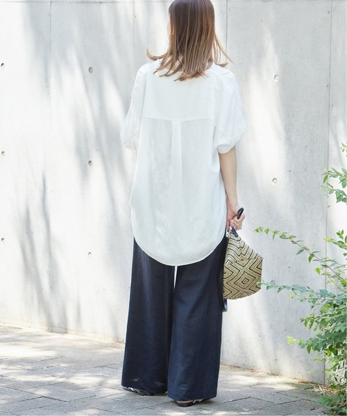 「JOURNAL STANDARD」 イージーパンツ 40 ネイビー レディース_画像5