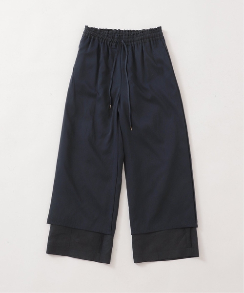 「JOURNAL STANDARD」 イージーパンツ 40 ネイビー レディース_画像8
