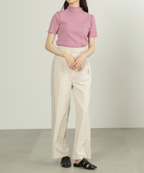 「FREE'S MART」 パンツ MEDIUM ホワイト レディース_画像6