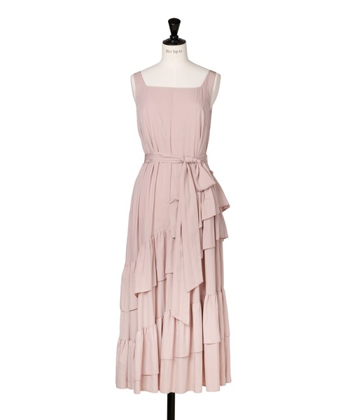 ワンピース Bellina Ruffled Long Dress