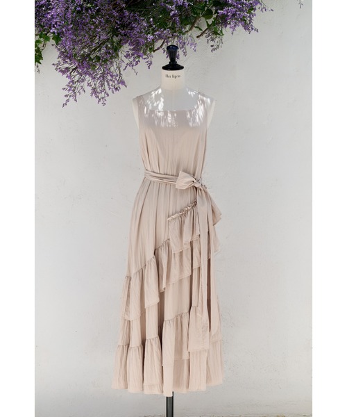 ワンピース Bellina Ruffled Long Dress