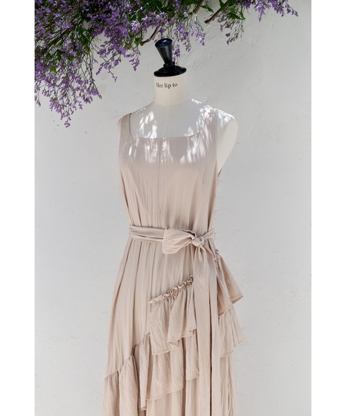 ワンピース Bellina Ruffled Long Dress