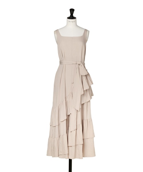 ワンピース Bellina Ruffled Long Dress