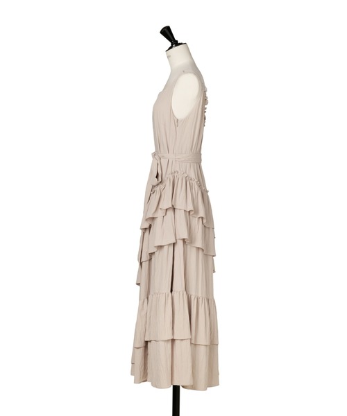 ワンピース Bellina Ruffled Long Dress