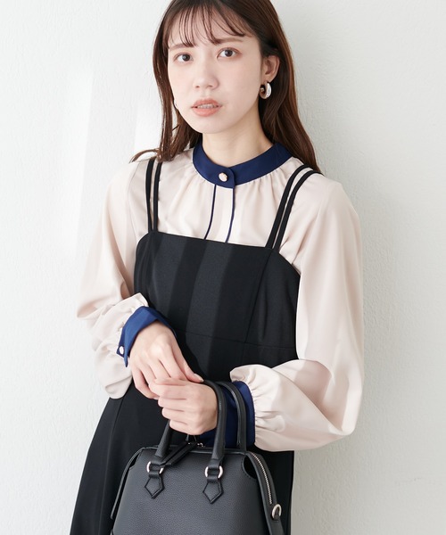 「natural couture」 長袖ブラウス FREE ピンク系その他 レディース_画像9