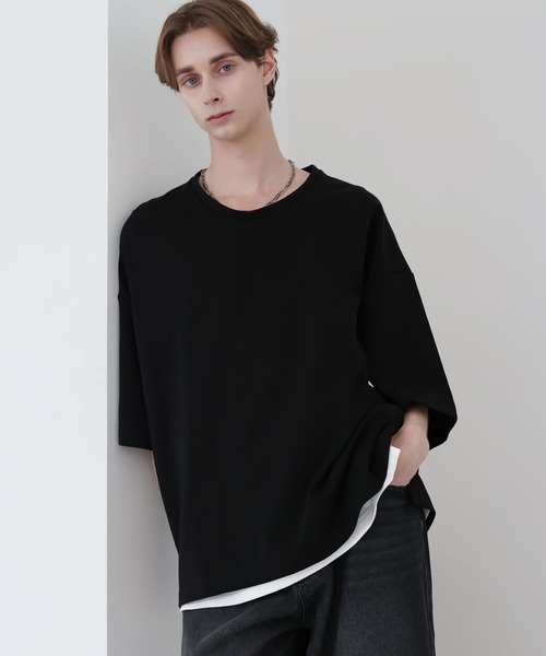 「SOCCE」 半袖Tシャツ M ブルー メンズ_画像3