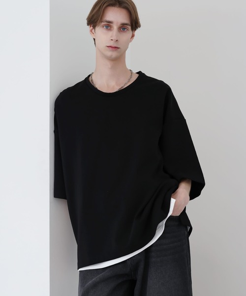「SOCCE」 半袖Tシャツ M ブルー メンズ_画像6