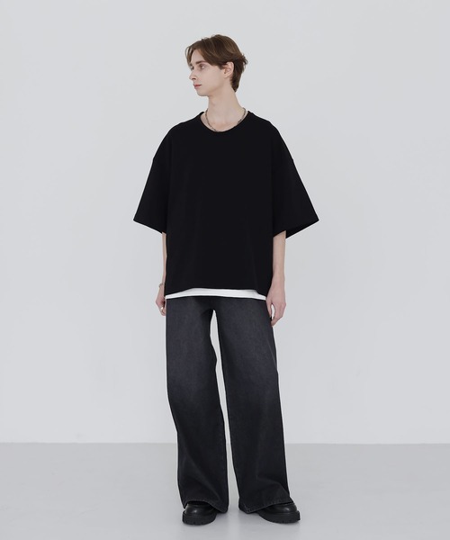 「SOCCE」 半袖Tシャツ M ブルー メンズ_画像8