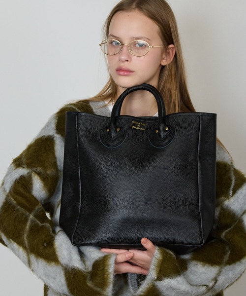 ■人気完売■IENA発注【YOUNG & OLSEN】レザー トートバッグ YOUNG&OLSEN The DRYGOODS STORE（ヤングアンドオルセン） トート