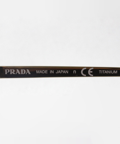 【手元在庫】PRADA 57SVD 1AB1O1 メガネフレーム ボストン PRADA プラダ メガネ PR57SVD 1AB1O1 52サイズ ボストン セル