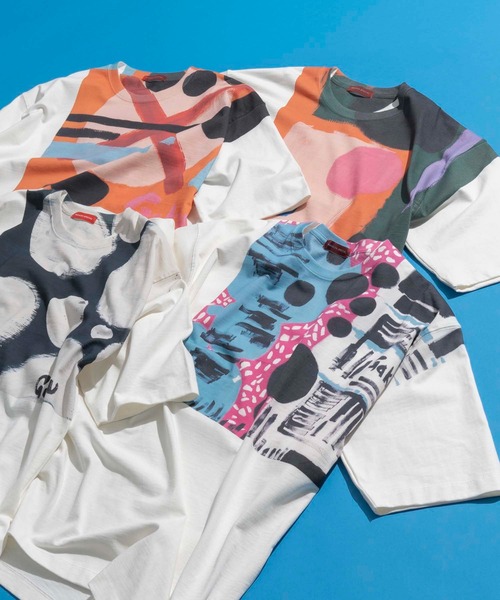ブランド tシャツ Tシャツ “想いを纏う”HERALBONY/ヘラルボニー byGAKUヘビー天竺オーバーサイズTシャ ZOZOTOWN PayPayモール店 - 通販 - PayPayモール わせて