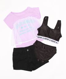 水着 Repipi Armario レピピアルマリオ キッズカバーアップ付きビキニ４点 水着 Zozotown Paypayモール店 通販 Paypayモール