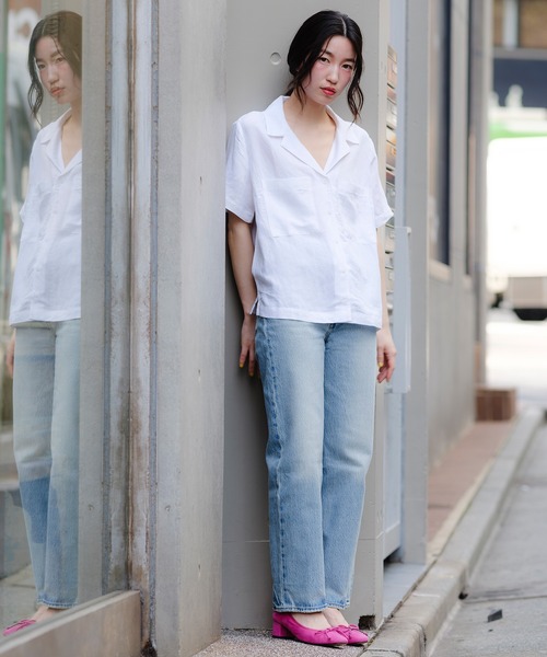 【REBECCA VALLANCE】Naomie Straight Leg Jean デニムジーンズ Naomie Straight Leg Jean Blue Denim – Rebecca Vallance