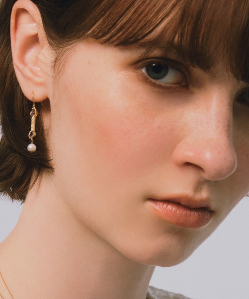 les bonbon（ルボンボン） ピアス 「les bon bon」lily pearl pierce