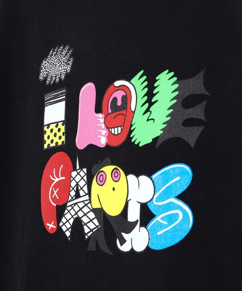 tシャツ Carne Bollente I love Paris CL2313003 レディース Carne Bollente tシャツ I love Paris CL2313003 レディース