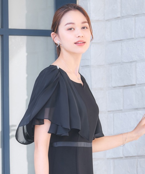 DRESS+（ドレスプラス） カーディガン ボレロ パーティーボレロ