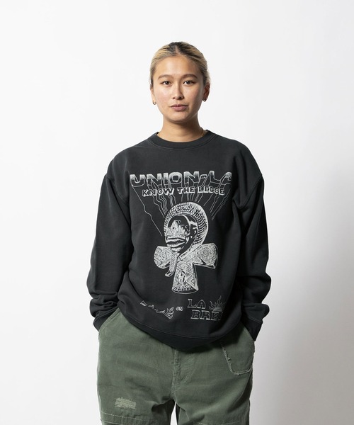UNION TOKYO ANKH CREW スウェット ホワイト XL UNION（ファッション） トレーナー スウェット UNION TOKYO ANKH