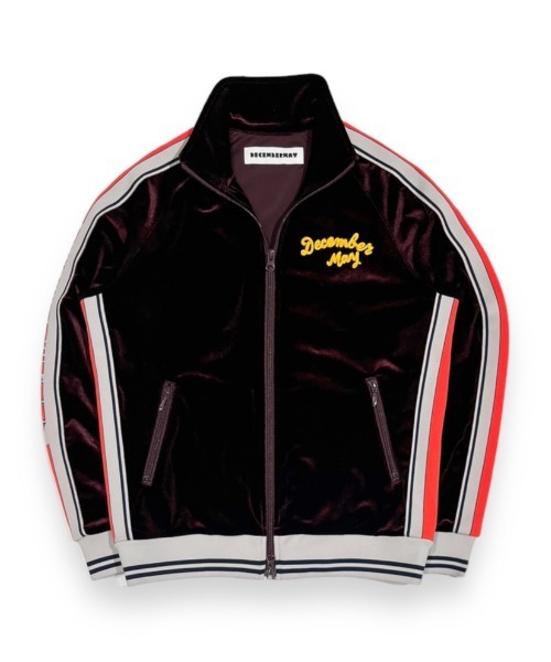 DECEMBER MAY ブルゾンジャケット DECEMBERMAY ブルゾン アウター Warm Velours zip blouson