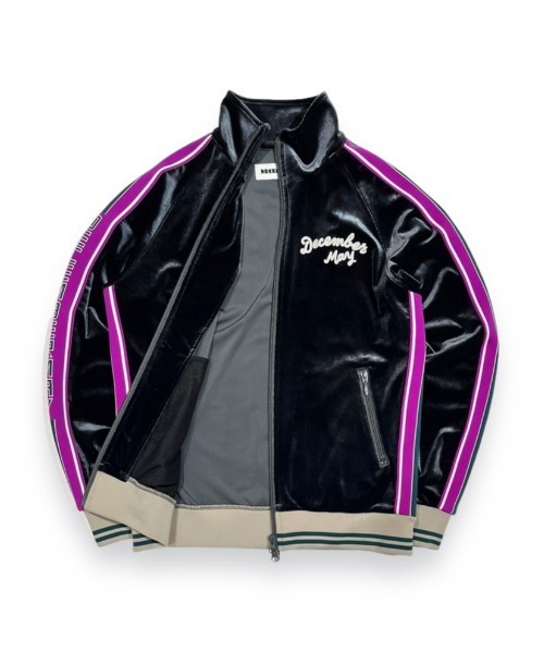 DECEMBERMAY ブルゾン アウター Warm Velours zip blouson