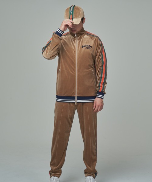 DECEMBER MAY ブルゾンジャケット DECEMBERMAY ブルゾン アウター Warm Velours zip blouson