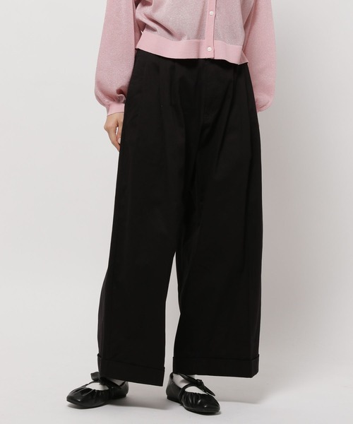 ニコアンド　タックモレパンツ niko andタックモレパンツ